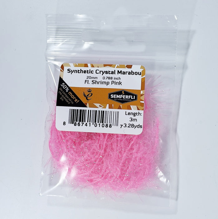 Semperfli Synthetic Cyrstal Marabou (Assorted Colours)