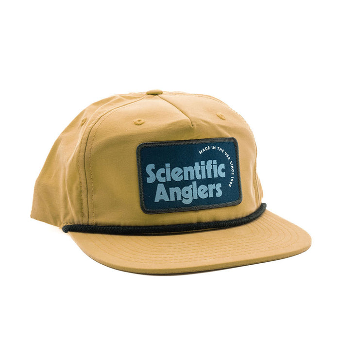 Scientific Anglers Flat Brim Retro Hat  Biscuit/Black