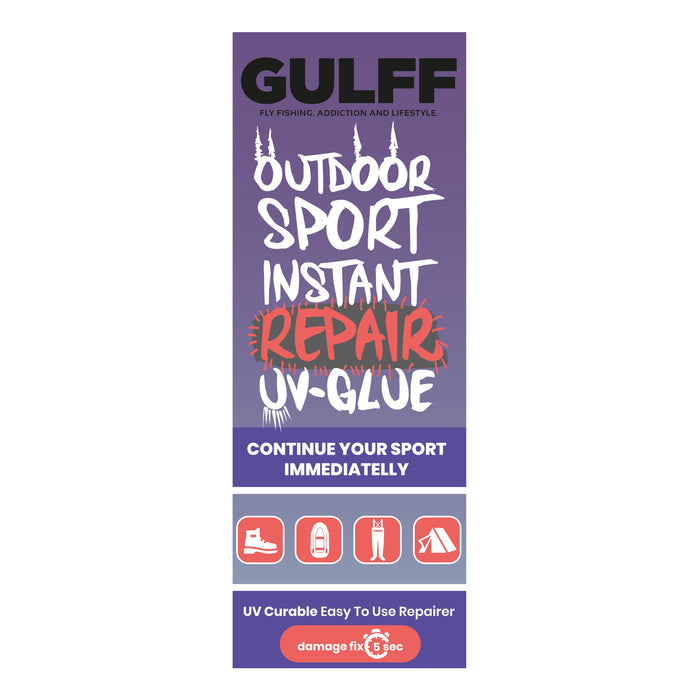Gulff Outdoor Sport Instant Repair UV-Glue