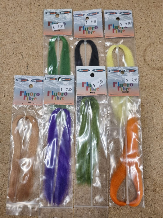 Tiewell Fluoro Fibre Assorted Colours