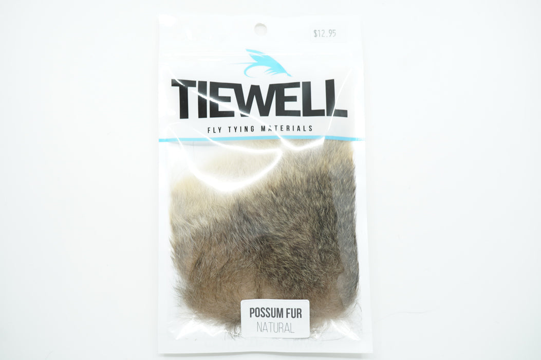 Tiewell Possum Fur Patch Natural