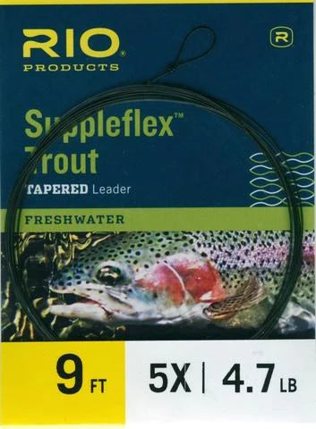 Supple Flex Trout Tapered Leader — The Flyfisher