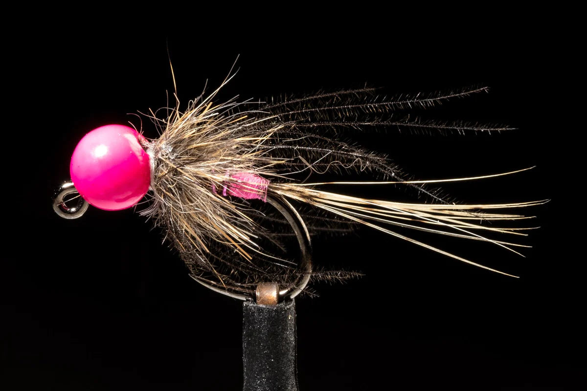 Squirminator Hot Head Jig - Hot Pink