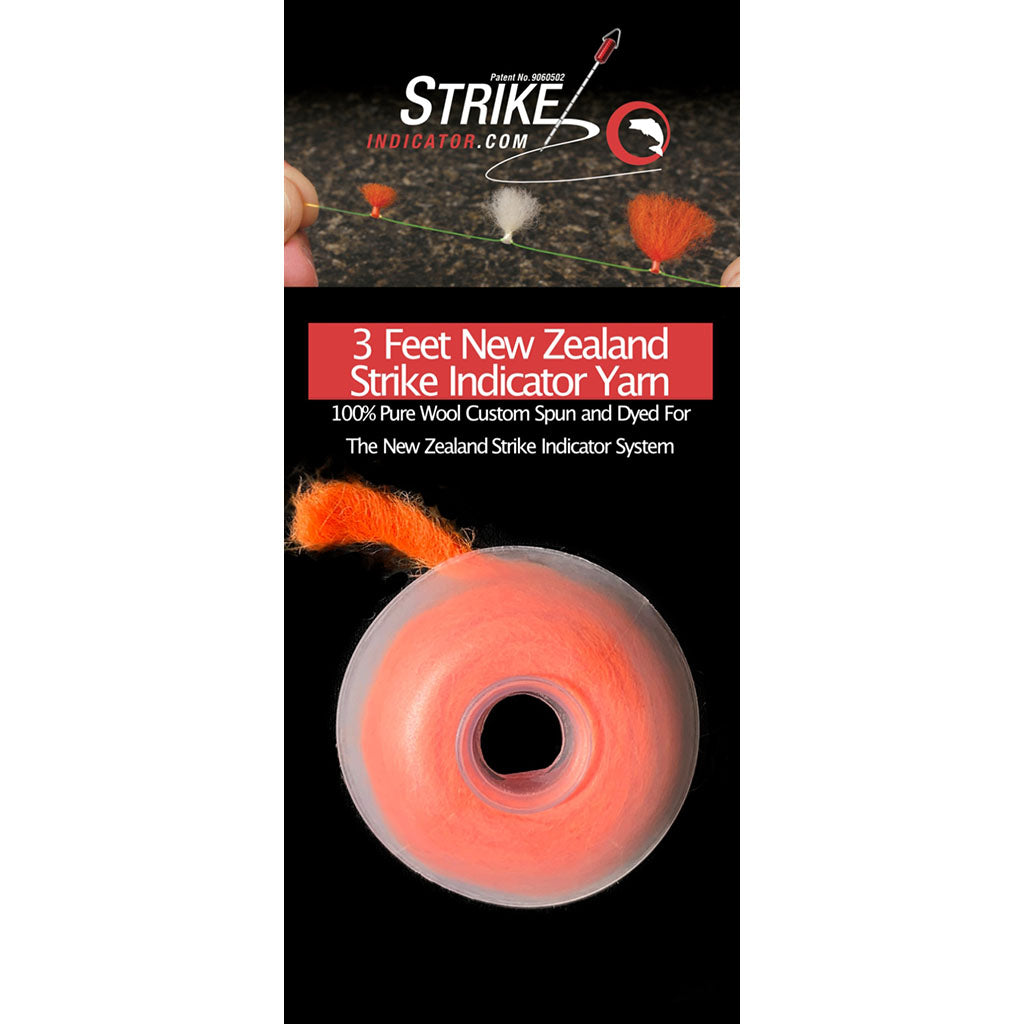New Zealand Strike Wool Indicator Yarn (3 feet) — The Flyfisher