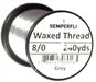 Semperfli Classic Waxed Thread 8/0 Grey