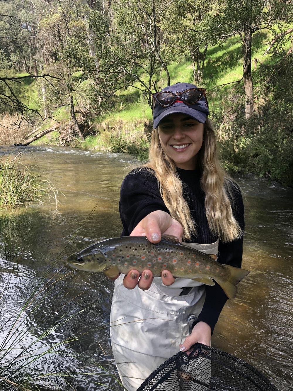 Stream fishing... at last!