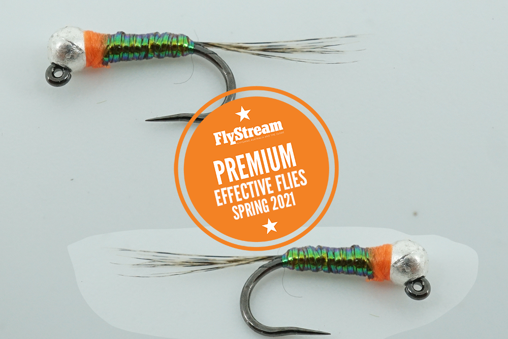 Effective Flies – Peacock Krystal Flash Perdigon