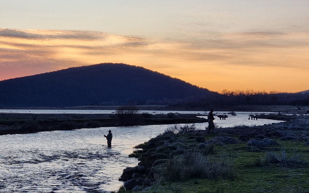 Chasing late season trout on fly at Lake Eucumbene & the Eucumbene River