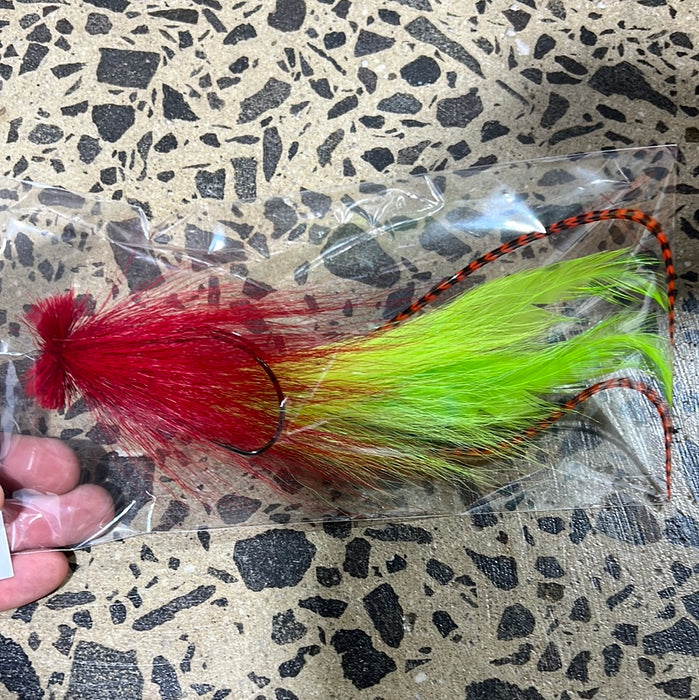 Native Cod Flies Ozzy Native Flies- Frog Popper Murray Cod Fly