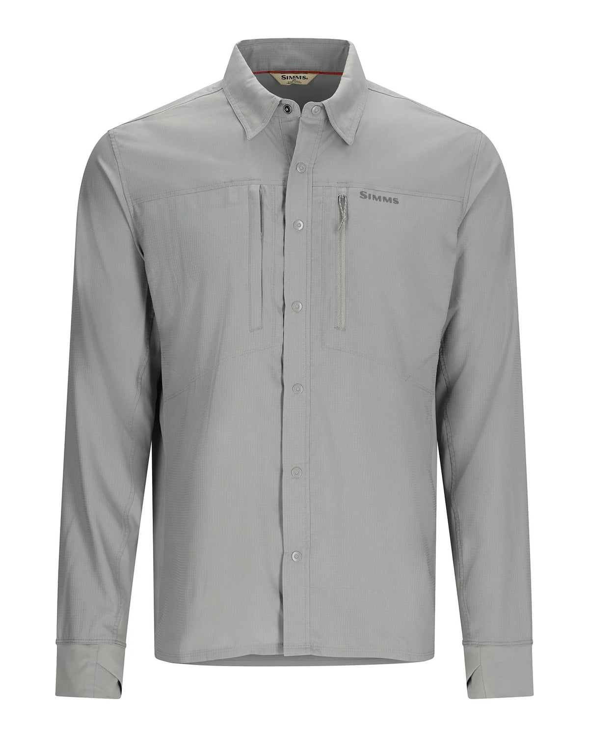 Simms Intruder Bicomp Shirt Cinder — The Flyfisher