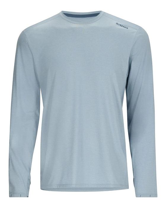 Simms Solarflex Crew Shirt Steel Blue Heather