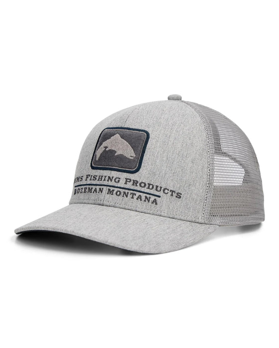 Simms Double Haul Icon Trucker Hopper Head Heather Simms