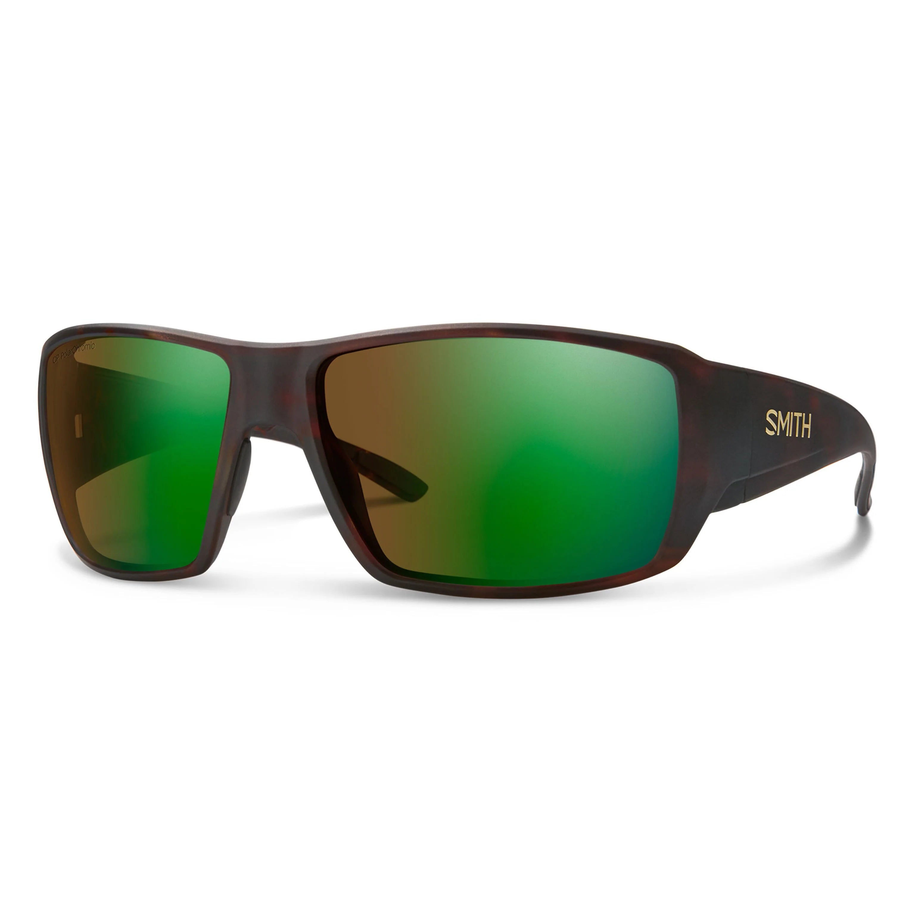Smith Optics Guides Choice Matte Tortoise Chromapop Glass Polarchromic Brown Green Mirror Smith Optics