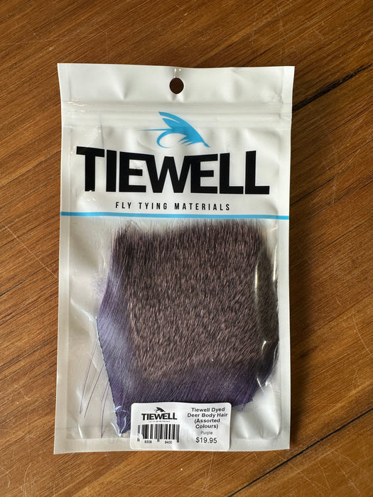 Tiewell Dyed Deer Body Hair (Assorted Colours)