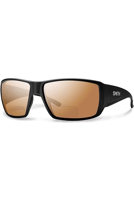 Smith Optics Guides Choice - Matte Black - Bi-Focal +2.50 Polarized Copper Mirror