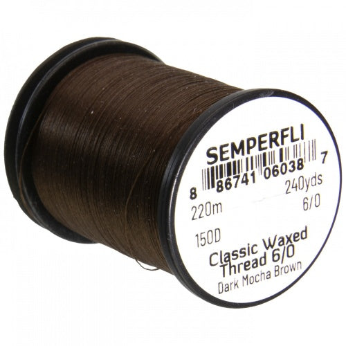 Semperfli Classic Waxed Thread 6/0 240 Yards