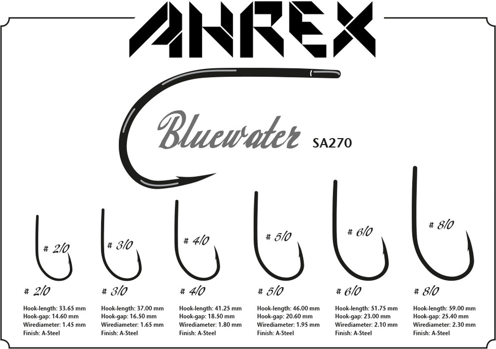 Ahrex SA270 - Bluewater Fly Hooks