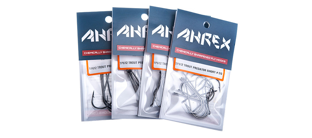 Ahrex TP612 - Trout Predator Streamer Short Fly Hooks