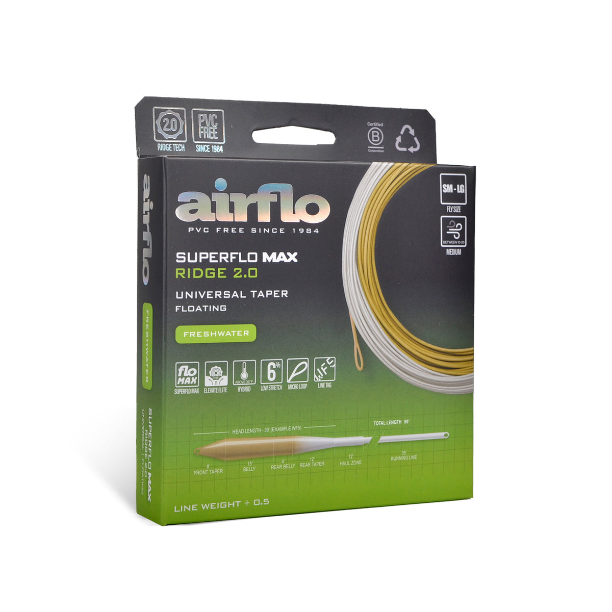Airflo SuperFlo MAX Ridge 2.0 Universal Taper Fly Line