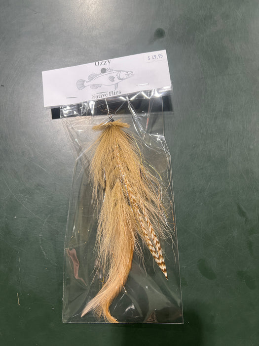 Ozzy Native Flies - Tan Cod Meal