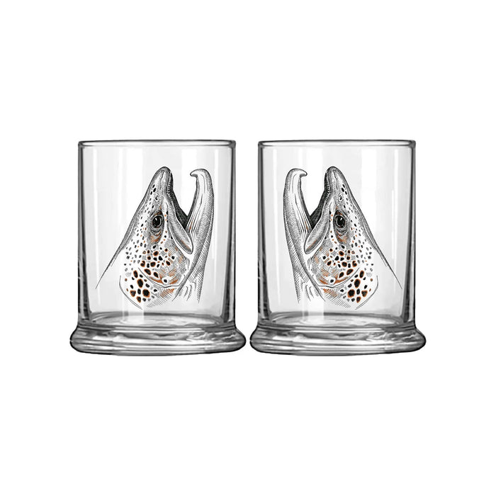 RepYourWater Rising Brown 12.5oz Glass RepYourWater