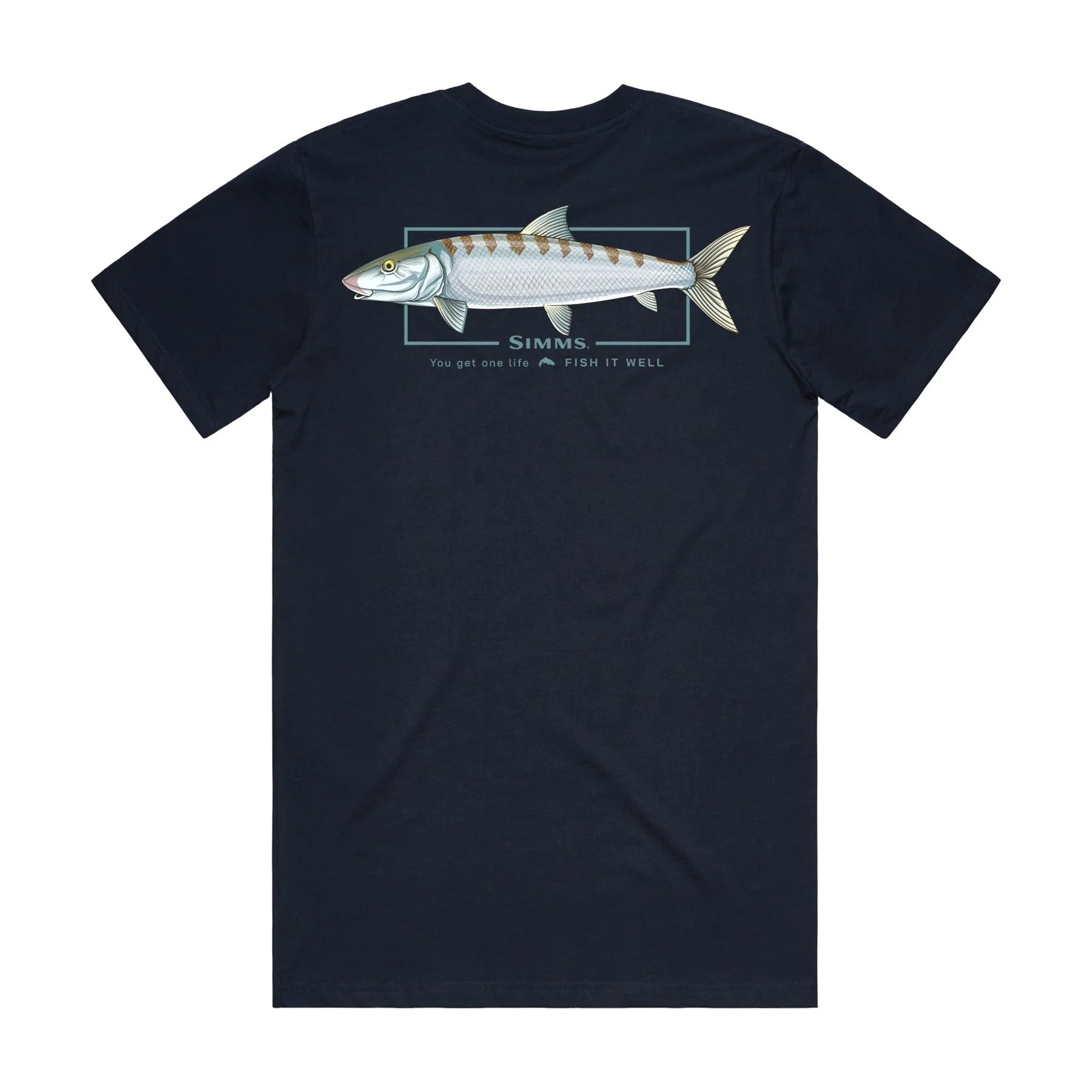 Simms Artist Tee Bonefish Fish It Well XL SALE