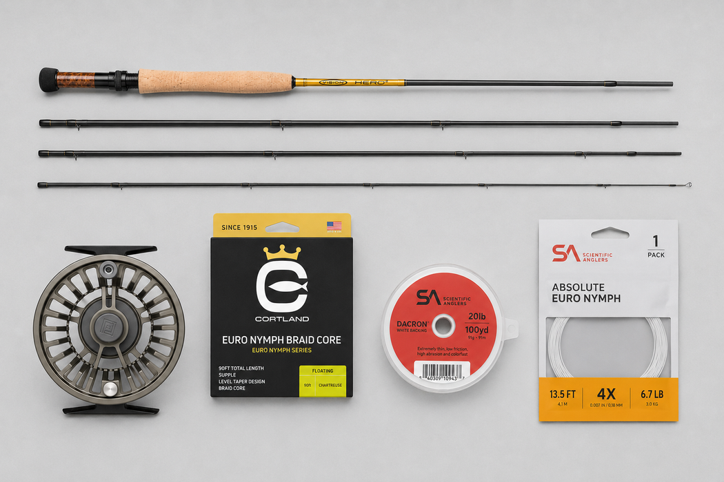 The Flyfisher Euro Nymphing Starter Outfit