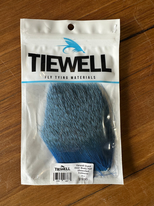 Tiewell Dyed Deer Body Hair (Assorted Colours)