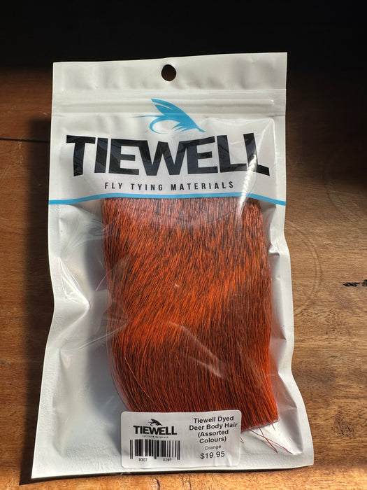 Tiewell Dyed Deer Body Hair (Assorted Colours)