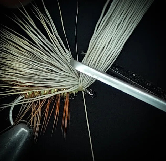 Renomed FS8 SuperCut Fly Tying Scissors (Blunt Tip, Straight, Serrated)