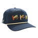 RepYourWater Hat 5 Panel Unstructured Retro Flies RepYourWater