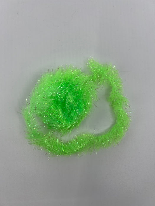 Semperfli Pearl Chenille XXL 30mm Fl. Green Rhyac Semperfli