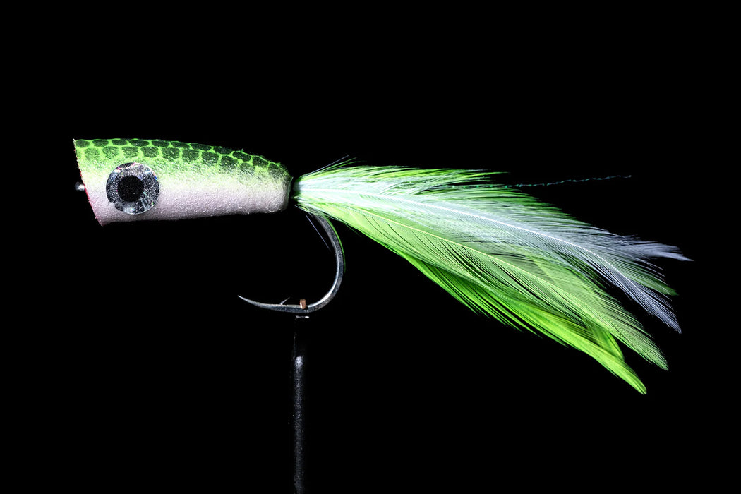 Party Popper Chartreuse Popper Fly