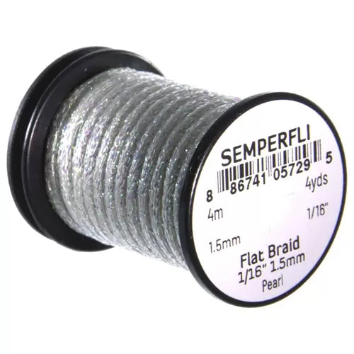 Semperfli Flat Braid 1/16" 1.5mm (Assorted Colours) Semperfli