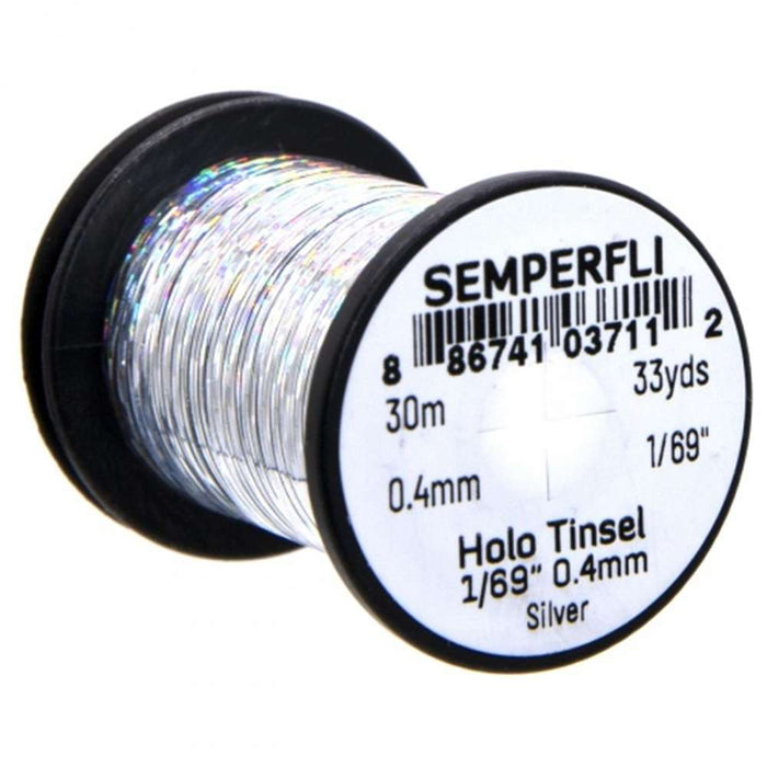 Semperfli Holographic Tinsel 1/69" (Assorted Colours)