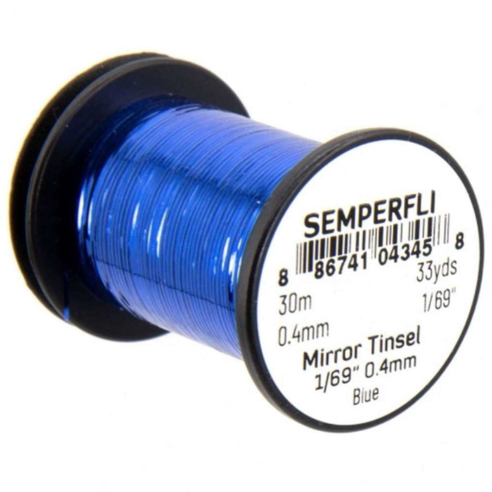 Semperfli Flat Mirror Tinsel - 1/69" 0.4mm (Small)
