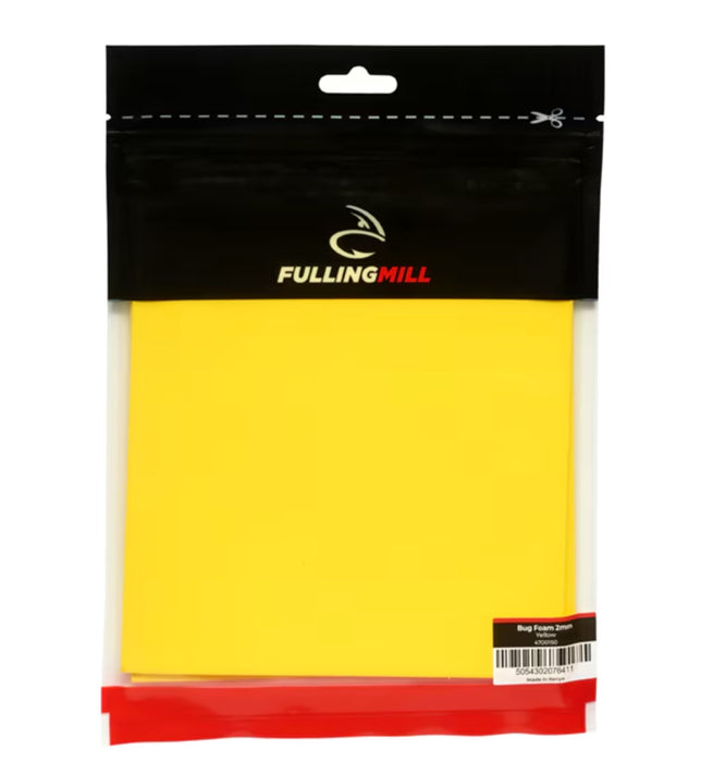 Fulling Mill Bug Foam 2mm Yellow