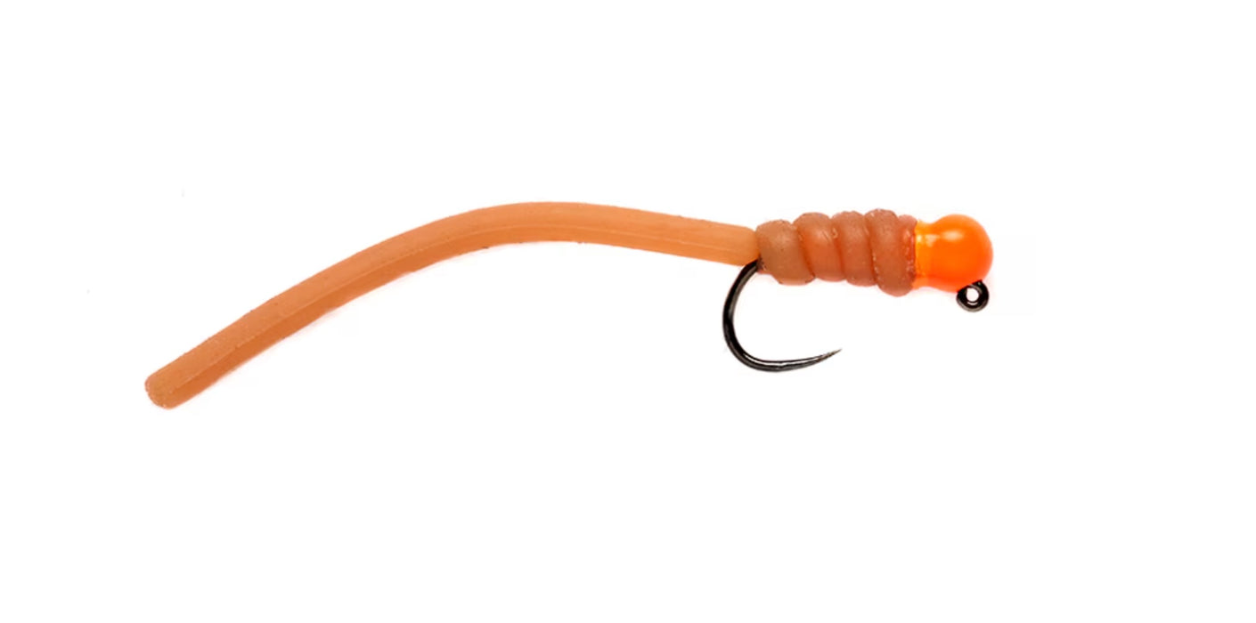 Squirminator Hot Head jig Tan Barbless