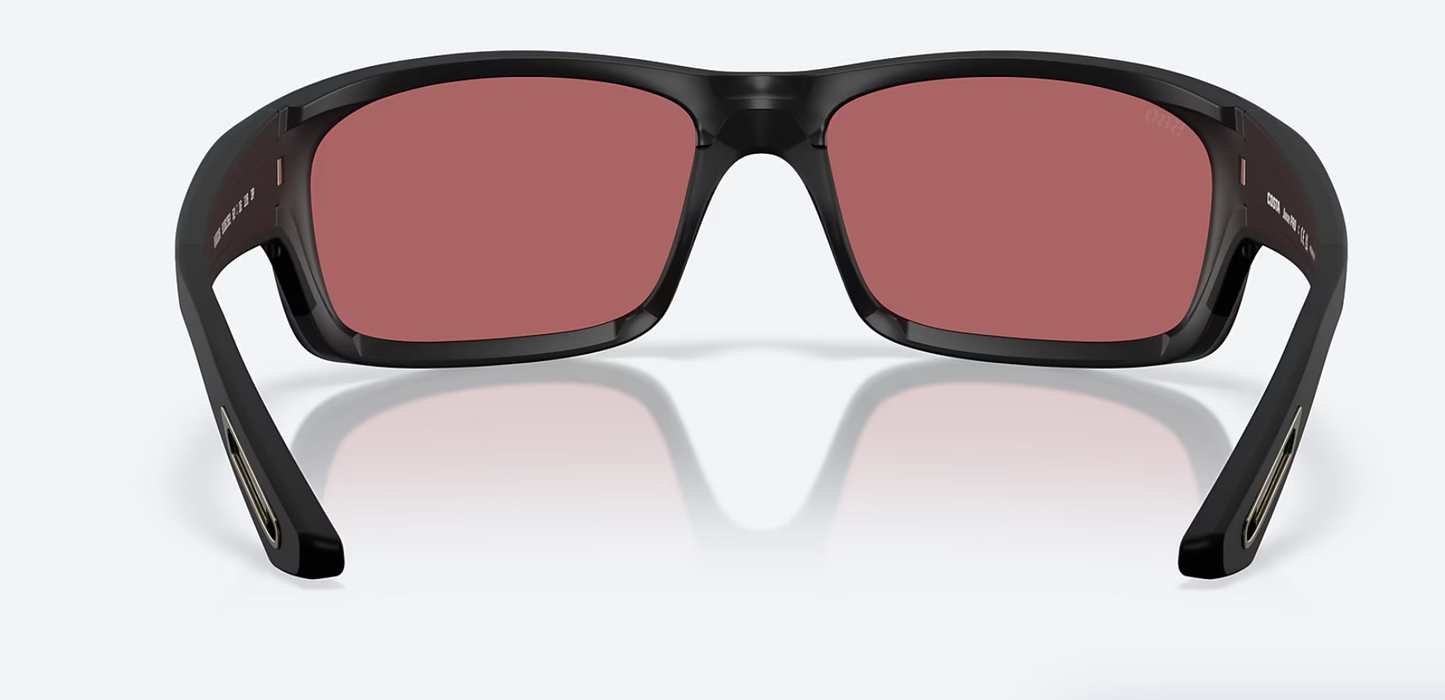 Costa Del Mar Jose Pro Matte Black Rose 580G Sunglasses