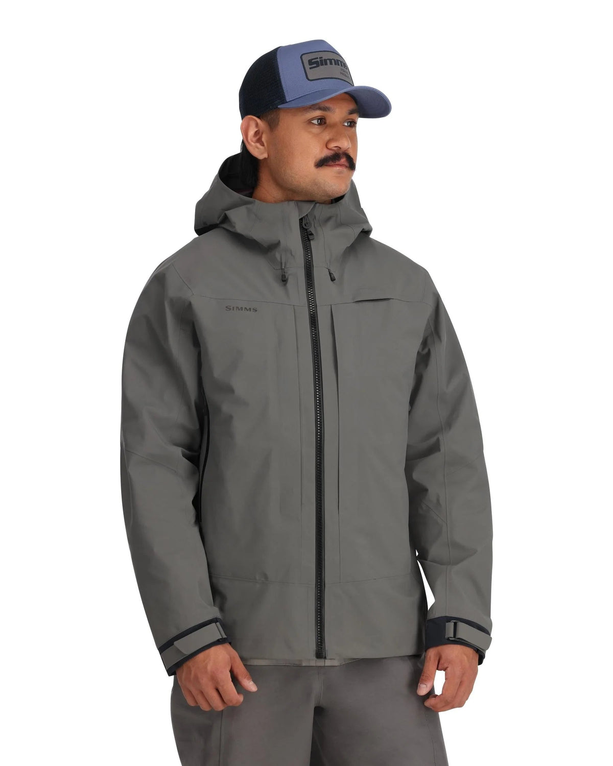 SIMMS シムス フーデットジャケット GORE-TEX グレー Simms Guide GORE-TEX Insulated Jacket - Carbon - The Fly