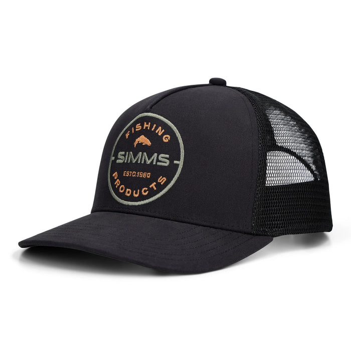 Simms Double Haul Trucker Black Rounder
