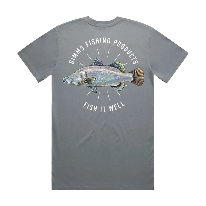 Simms S26 Artist Tee - Barramundi - Storm