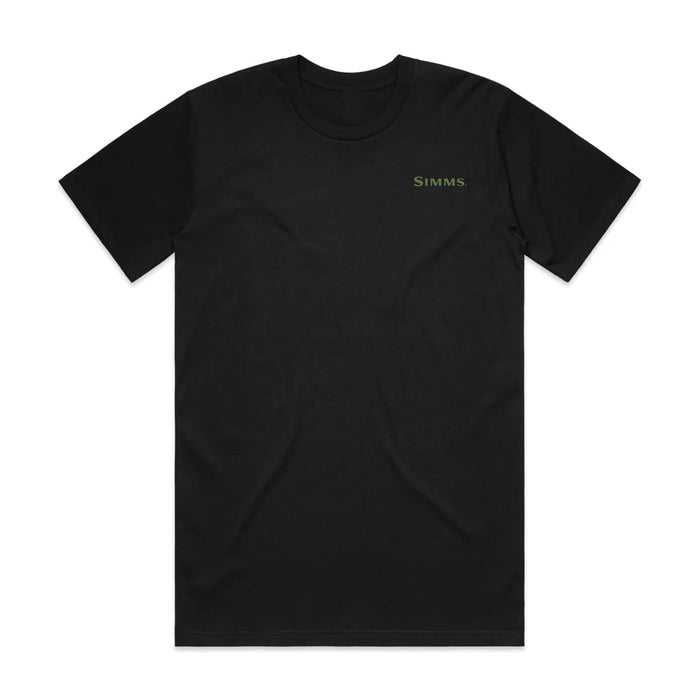 Simms S26 Artist Tee - Brown Trout - Black