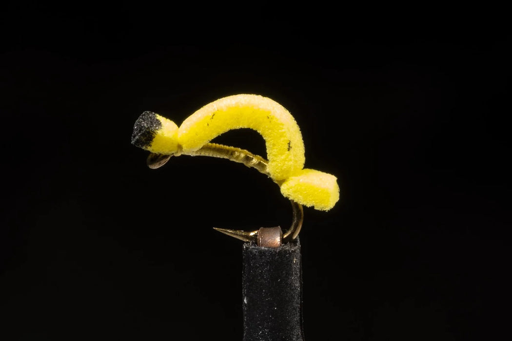 Foam Willow Grub - Yellow