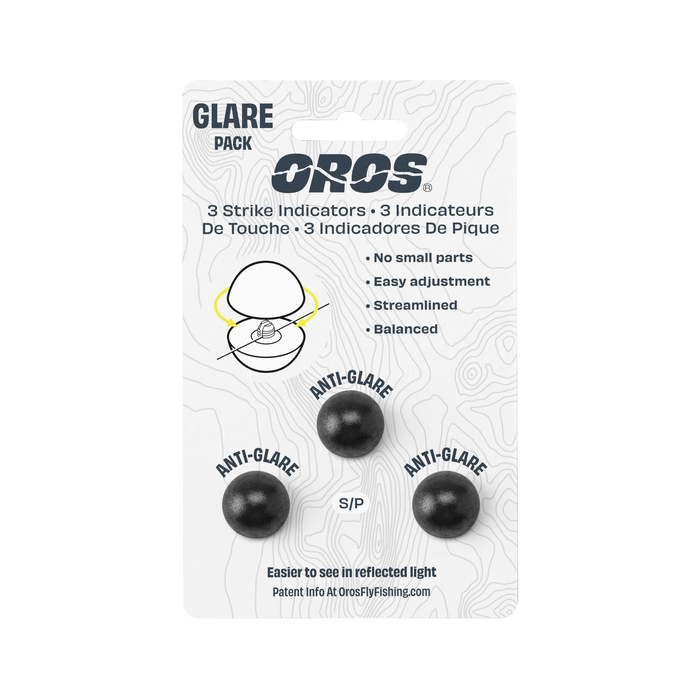 Oros Strike Indicator Black 3-Pack Oros
