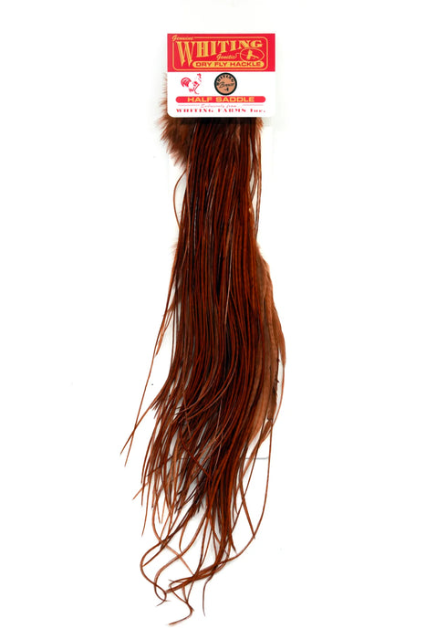 Whiting Bronze Dry Fly Half Saddle Brown