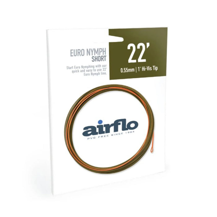 Airflo Euro Nymph Short 22' Hi Vis Tip Fly Line