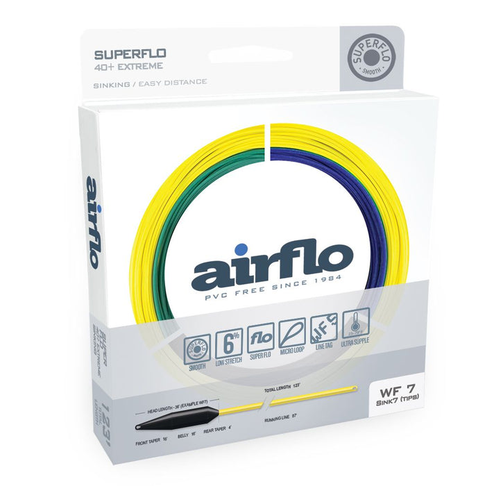 Airflo Superflo 40+ Extreme (Short Head) Sinking Fly Lines