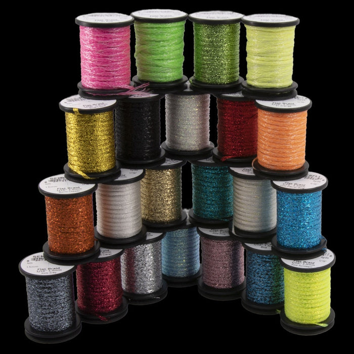 Semperfli Flat Braid 1/16" 1.5mm (Assorted Colours) Semperfli