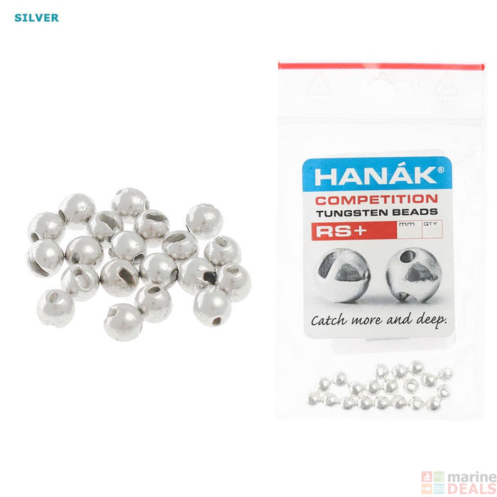 Hanak Slotted RS+ Tungsten Beads